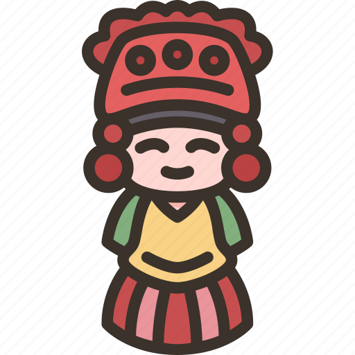 Dolls, chinese, girl, traditional, oriental icon - Download on Iconfinder