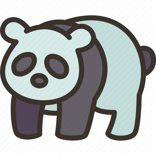 Panda, giant, animal, endangered, china icon - Download on Iconfinder