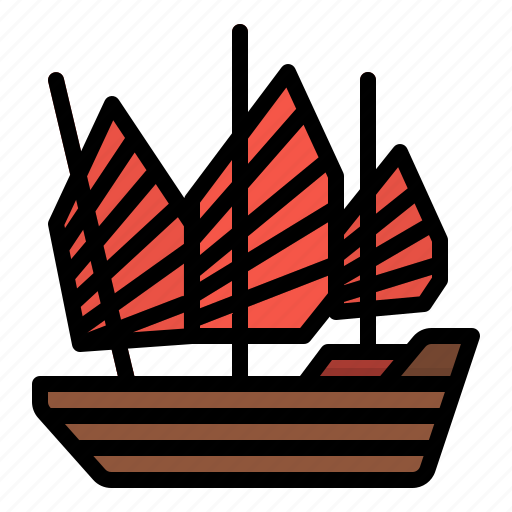Boat, china, cruise, ship, transportation icon - Download on Iconfinder