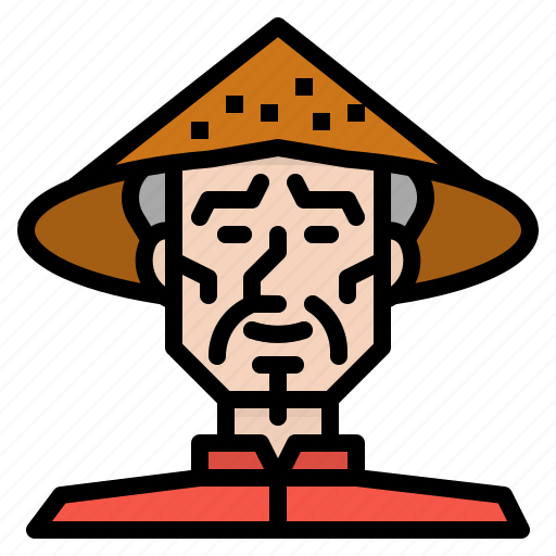 Asia, bamboo, china, chinese, hat icon - Download on Iconfinder
