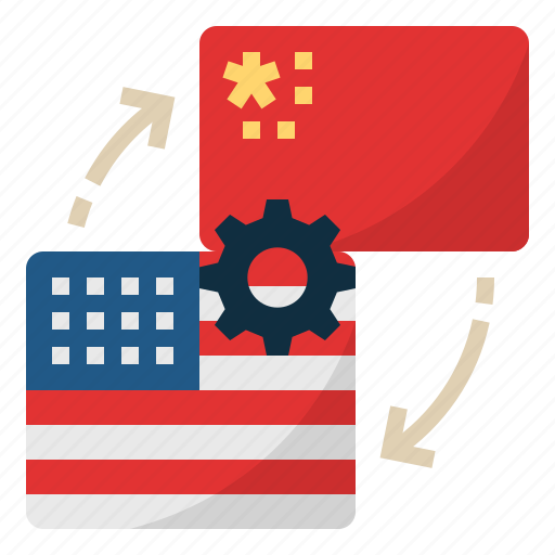 Knowhow, process, china and us trade war, knowledge transfer, technology transfer icon - Download on Iconfinder