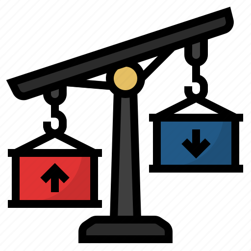 Export, increase, trade, surplus balance of trade icon - Download on Iconfinder