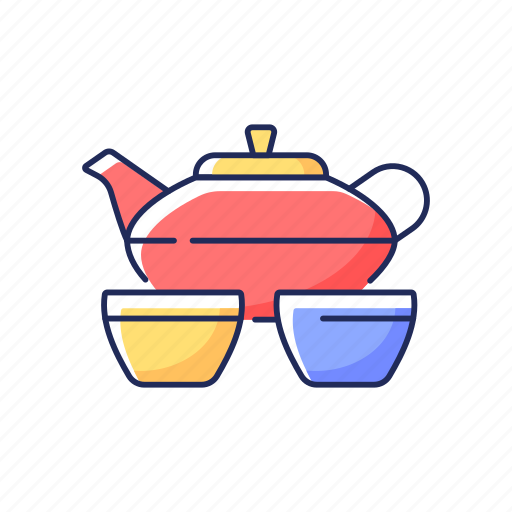 Tea set, chinese, teapot, cup icon - Download on Iconfinder