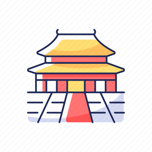 Forbidden city, chinese, asia, palace icon - Download on Iconfinder
