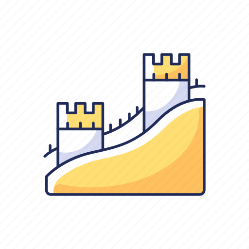 Great wall, chinese, oriental, architecture icon - Download on Iconfinder