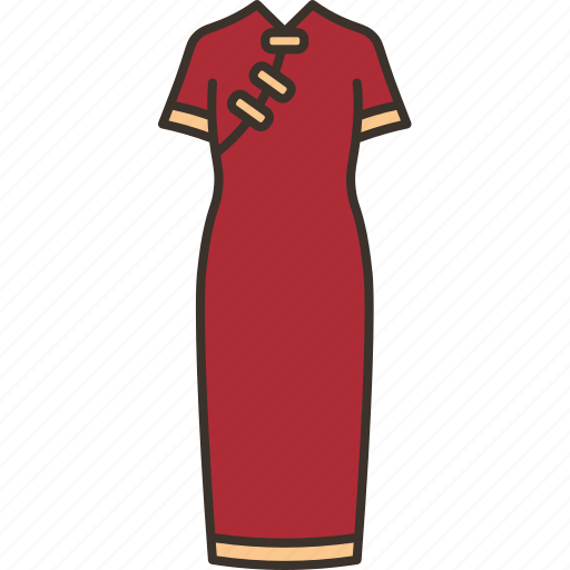Cheongsam, dress, lady, traditional, costume icon - Download on Iconfinder
