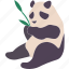 panda, wildlife, animal, nature, bamboo 