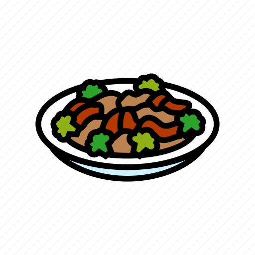 Beef, broccoli, chinese, cuisine, food, dish icon - Download on Iconfinder
