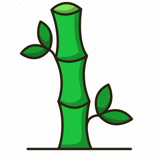 Bamboo, plant, green, leaf, nature icon - Download on Iconfinder