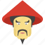 chinese, face, man, person, strong, avatar, emoji 