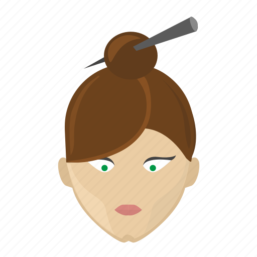 Avatar, chinese, face, woman, emoji, emoticon, emotion icon - Download on Iconfinder