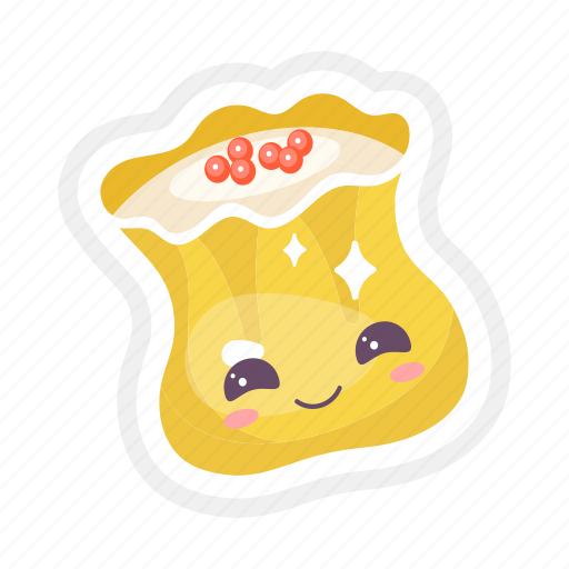 Caviar, dumpling, chinese, food, smiling icon - Download on Iconfinder