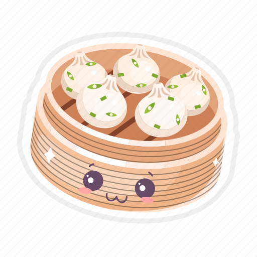 Chinese, beef, dim sum, caviar, smiling icon - Download on Iconfinder