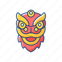 chinese festival, dragon, mask, carnival