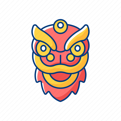 Chinese festival, dragon, mask, carnival icon - Download on Iconfinder