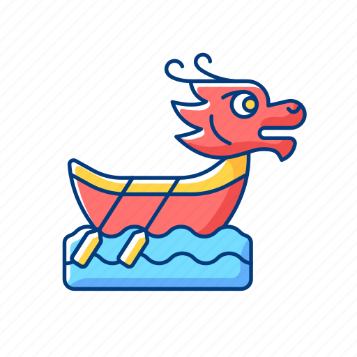 Chinese festival, dragon, boat, culture icon - Download on Iconfinder
