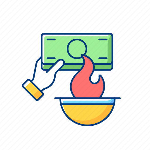 Money, burn, chinese, ceremony icon - Download on Iconfinder