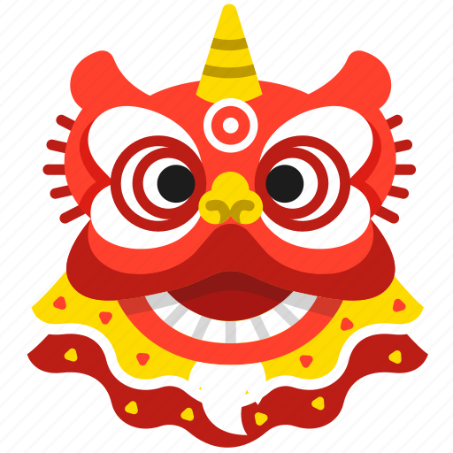 Celebration, chinese, dance, dancing, head, lion, chinese new year icon - Download on Iconfinder