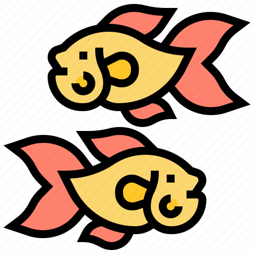 Animal, chinese, faith, fish, gold icon - Download on Iconfinder