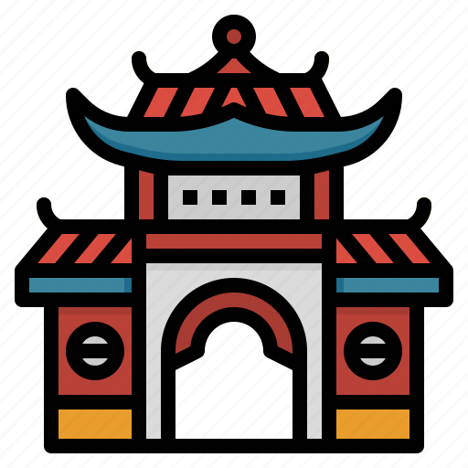 Architecture, building, chinese, culture, temple icon - Download on Iconfinder