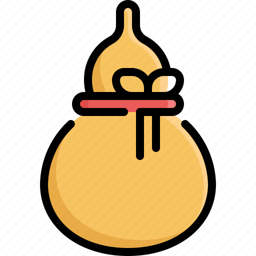 Calabash, chinese, chinese new year, culture, decoration icon - Download on Iconfinder