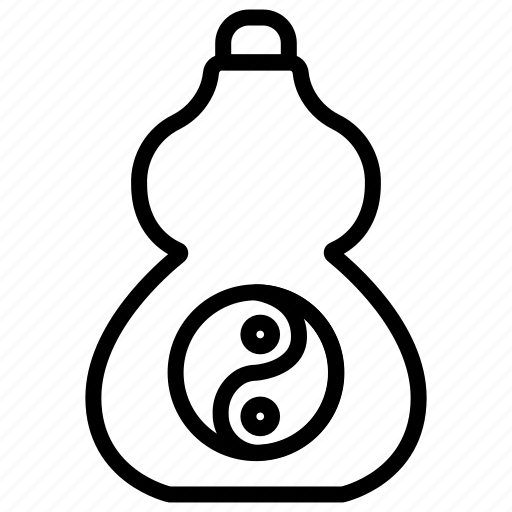 Bottle, calabash, chinese, drink, gourd icon - Download on Iconfinder