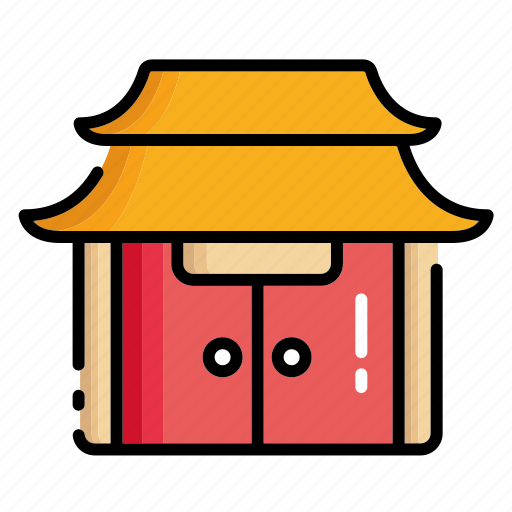 Chinese new year, building, chinese, architecture icon - Download on Iconfinder