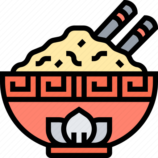 Bowl, rice, meal, food, cuisine icon - Download on Iconfinder