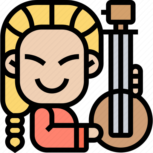 Banjo, music, instrument, traditional, string icon - Download on Iconfinder
