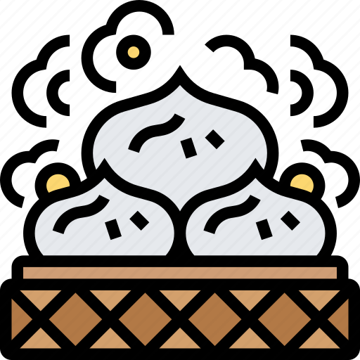 Baozi, bun, food, cuisine, chinese icon - Download on Iconfinder