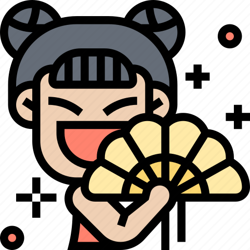 Chinese, fan, oriental, traditional, beauty icon - Download on Iconfinder