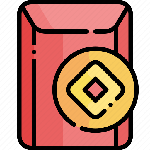 Red envelope, chinese new year, money, red, envelope, gift, cultures icon - Download on Iconfinder