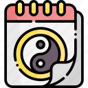 chinese new year, chinese, calendar, yin yang, new year, festival