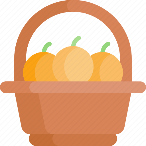 Tangerines, oranges, fruit, basket, chinese new year, celebration, chinese icon - Download on Iconfinder