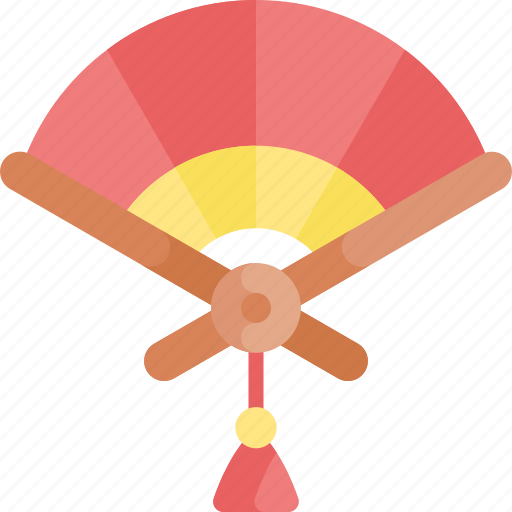 Paper fan, chinese, fan, china, asia, tradition, oriental icon - Download on Iconfinder