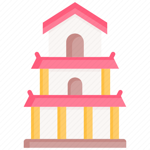 Pagoda, chinese, oriental, temple, architecture icon - Download on Iconfinder
