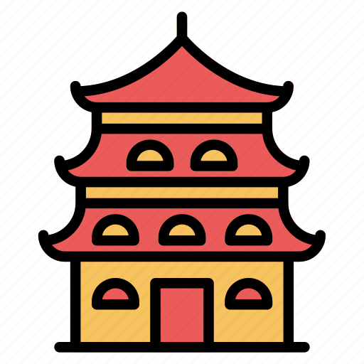 Temple, chinese, new, year, architecture, and, city icon - Download on Iconfinder