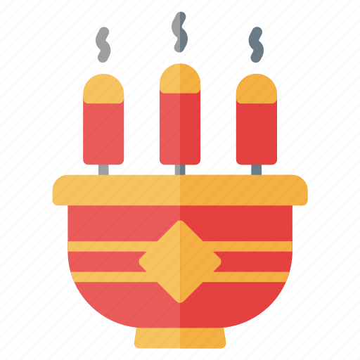 Incense, chinese, new, year icon - Download on Iconfinder