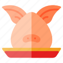 pork, food, meal, meat