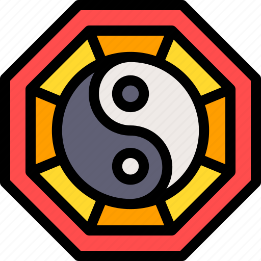 Ying yang, chinese, cultures, ying and yang, decoration, china, asian icon - Download on Iconfinder