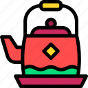 kettle, chinese, new year, cultures, traditional, kitchen, tea, appliance