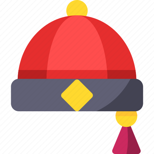 Chinese hat, chinese, new year, cultures, traditional, hat, clothing icon - Download on Iconfinder