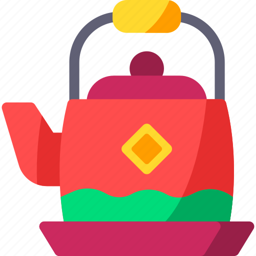 Kettle, chinese, new year, cultures, traditional, kitchen, tea icon - Download on Iconfinder