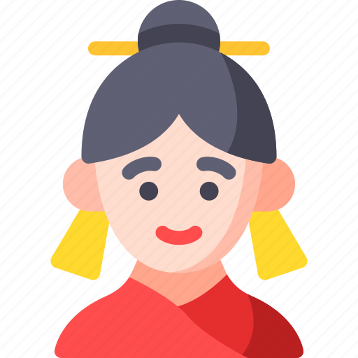 Girl, chinese, new year, cultures, traditional, china, woman icon - Download on Iconfinder