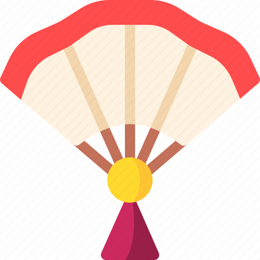 Paper fan, chinese, new year, cultures, traditional, fan, decoration icon - Download on Iconfinder