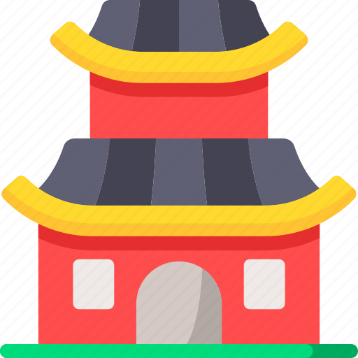 Chinese temple, chinese, new year, cultures, traditional, temple, architecture icon - Download on Iconfinder