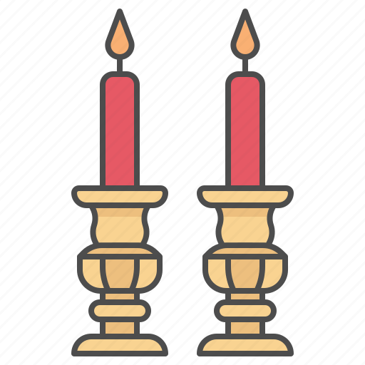 Candle, worship, asian, pray, traditional, chinese, new icon - Download on Iconfinder