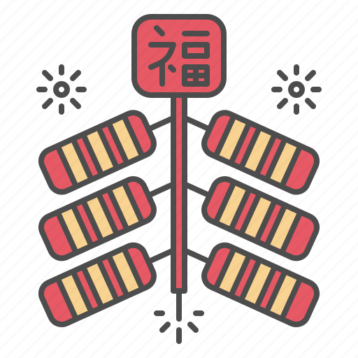 Firecrackers, celebration, festival, chinese, new, year, culture icon - Download on Iconfinder