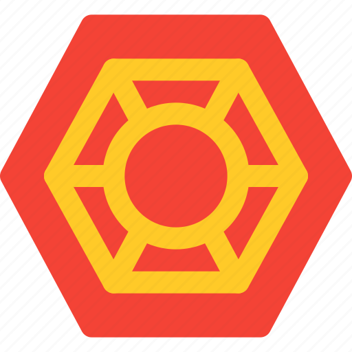 Hexagon, mirror, holiday, chinese, new, year icon - Download on Iconfinder