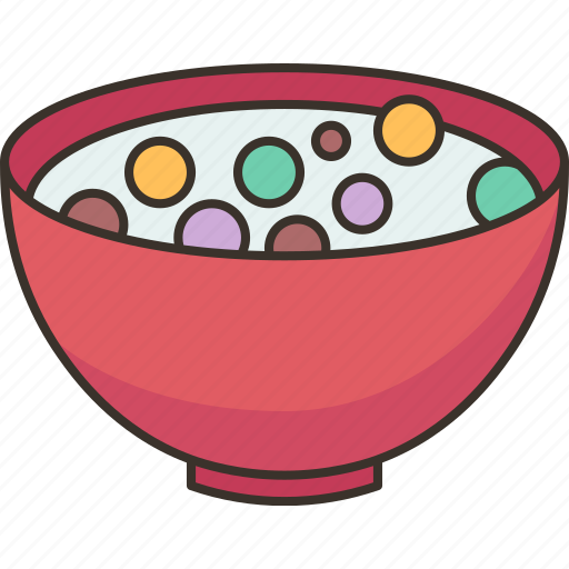 Dessert, balls, glutinous, sweet, food icon - Download on Iconfinder